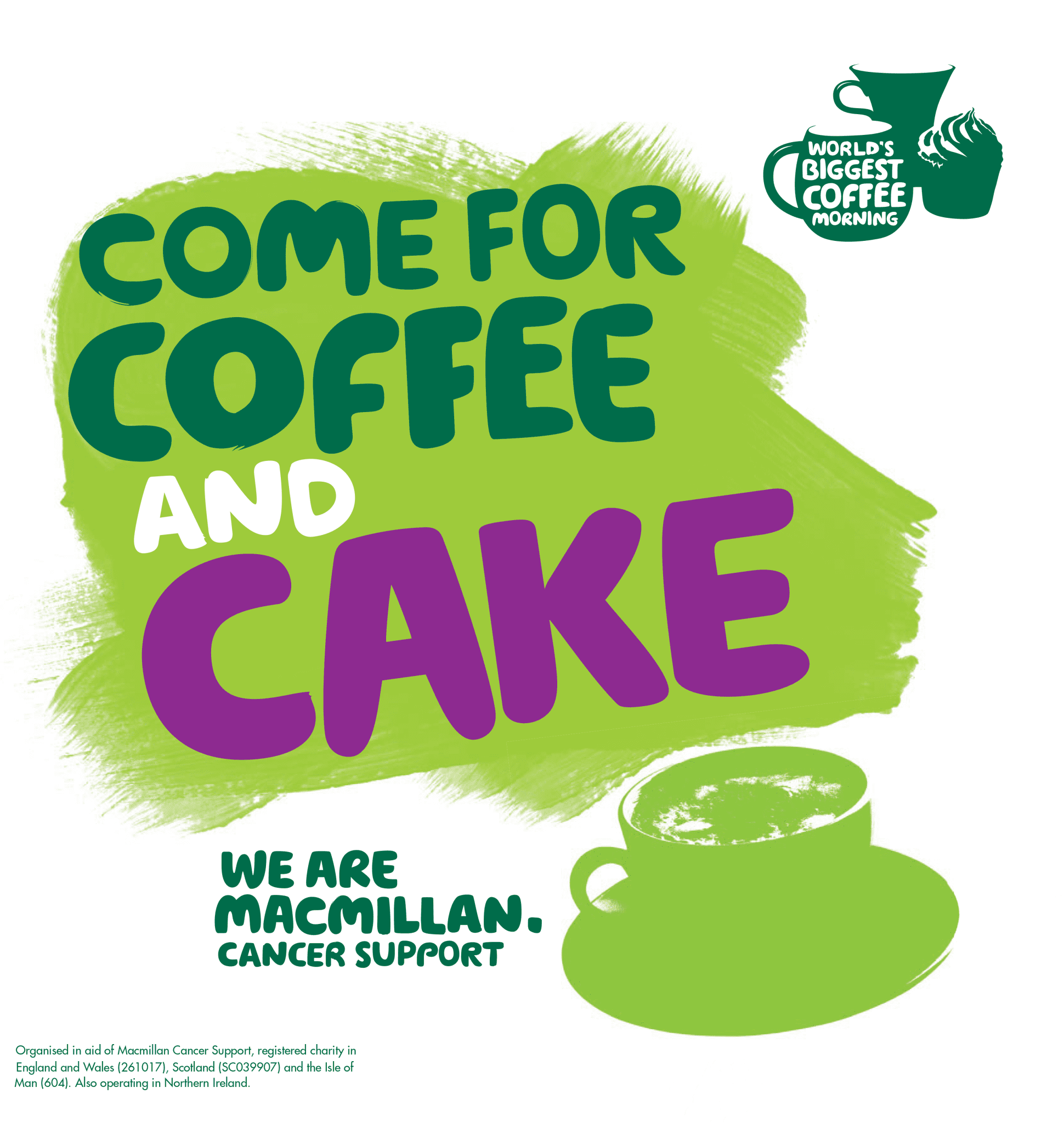 Wired Macmillan Coffee Morning Wednesday 6th September 2023